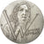 Francja, Medal, Antoine Watteau, Scène Galante, 1977, VF(30-35), Brąz