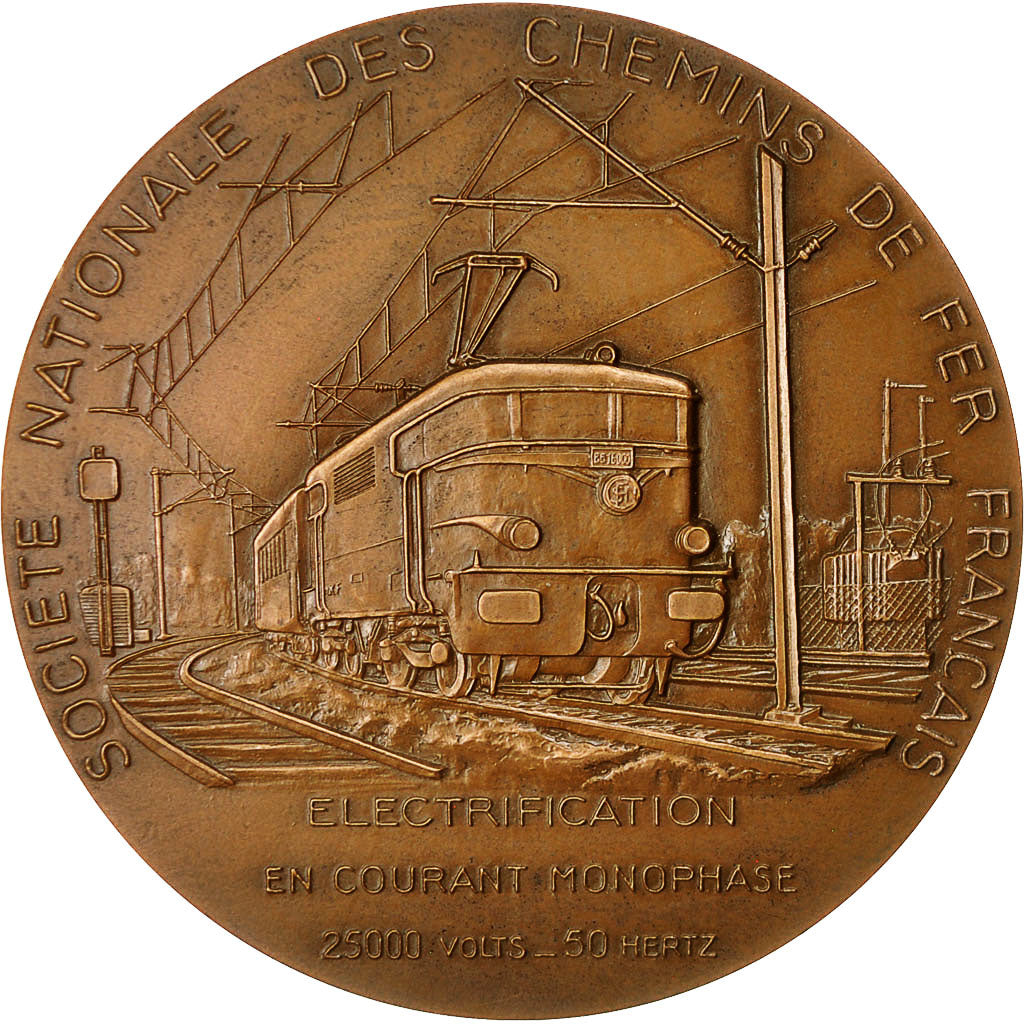 Frankreich, Medaille, Société Nationale des Chemins de Fer Français