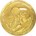 France, Medal, Eurotunnel, Première Jonction, 1990, AU(50-53), Bronze