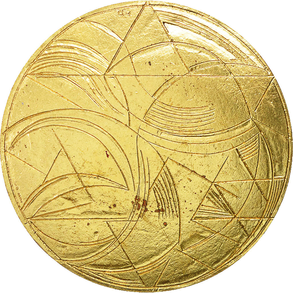 France, Medal, Eurotunnel, Première Jonction, 1990, AU(50-53), Bronze