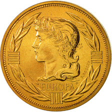France, Medal, Ecu Europa, Marianne, 1986, Rodier, MS(64), Bronze