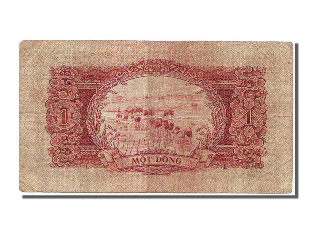 Viet Nam, 1 Dông, 1958, VF(30-35)