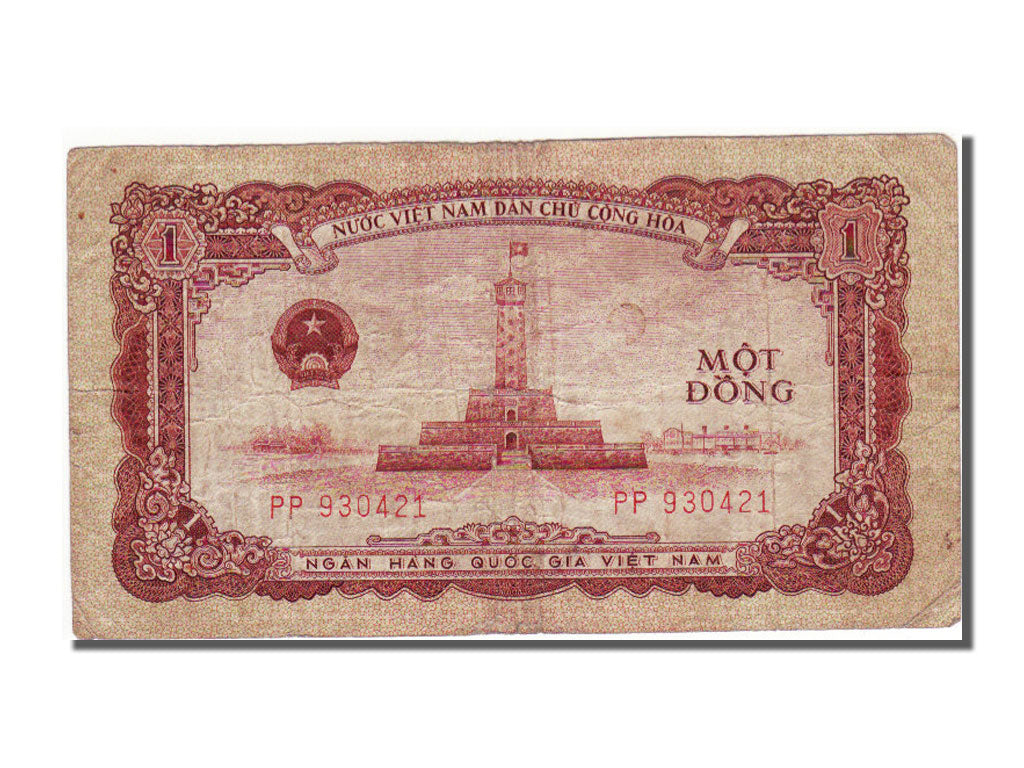 Viet Nam, 1 Dông, 1958, VF(30-35)