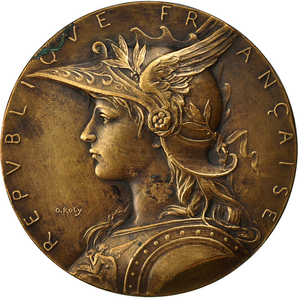 France, Medal, Indochine, Exposition de Hanoï, 1903, Roty, TTB+, Bronze