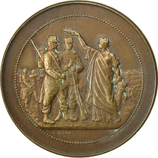 Frankreich, Medal, Bénédiction des Soldats, Desaide, SS, Bronze