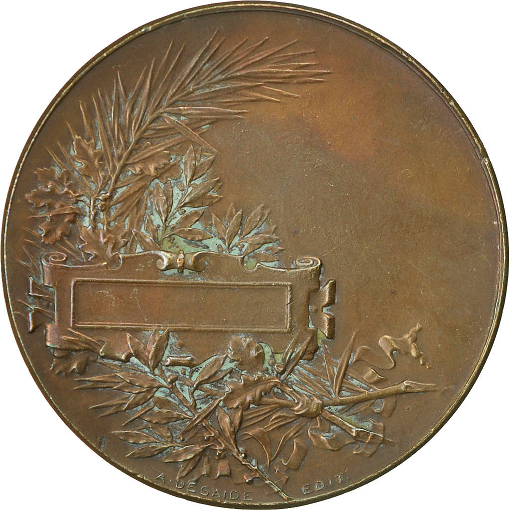 France, Medal, Bénédiction des Soldats, Desaide, EF(40-45), Bronze