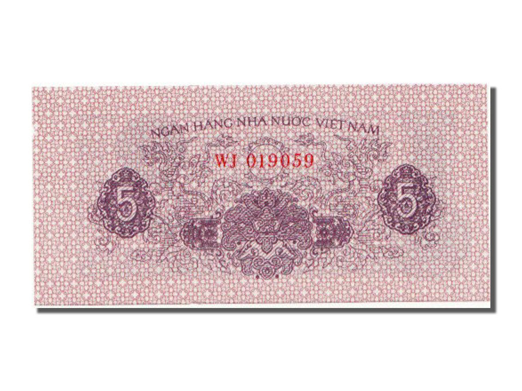 Biljet, Viëtnam, 5 Xu, 1974, NIEUW