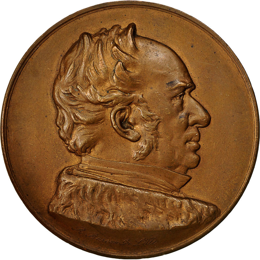 Frankreich, Medal, Société des Sciences de l'Agriculture de Lille, 1881, SS+