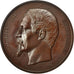 France, Medal, Napoléon III, Statue de Napoléon Ier, 1854, Barre, MS(60-62)
