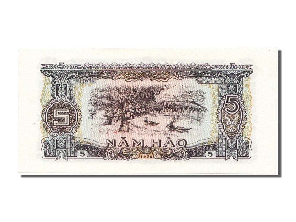 Viet Nam, 5 Hao, 1976, KM #79a, UNC(65-70), MI266116