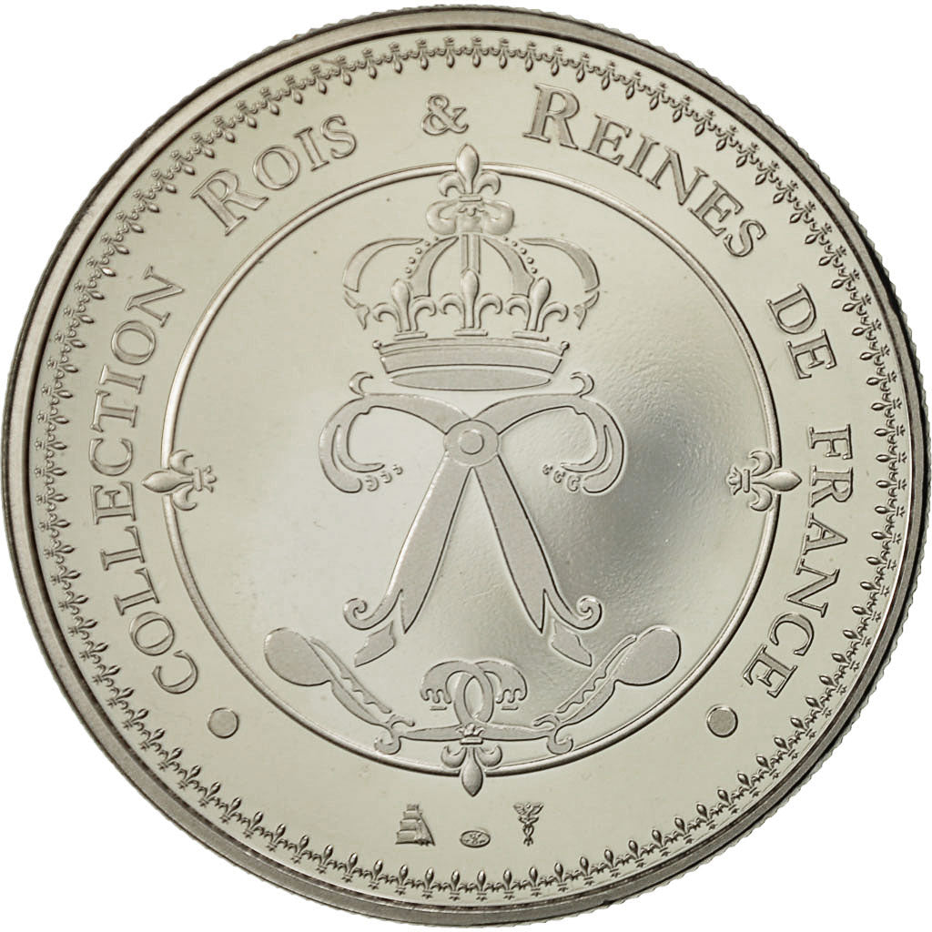 Francja, Medal, Rois et Reines de France, Louis XIV, MS(63), Nikiel