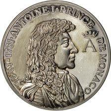 Monaco, Médaille, Antoine Ier, Argent, BE, SPL