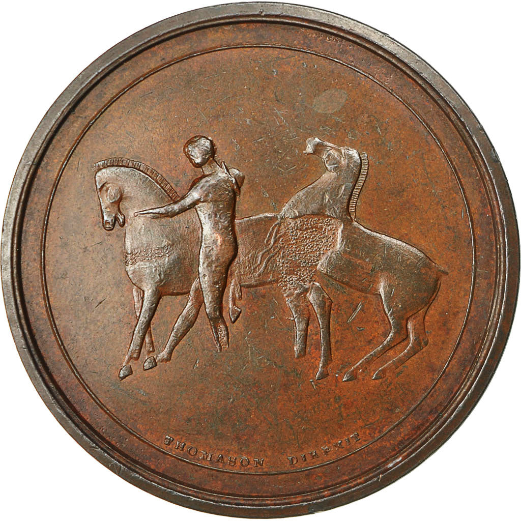 Regno Unito, Medal, Elgin, Georges IV, Thomason, BB+, Bronzo