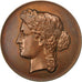France, Medal, Comice de la Double Echourgnac, 1876, Renée Vautier, AU(55-58)