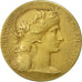 France, Medal, Marianne, République Française, Dupuis.D, SUP, Vermeil