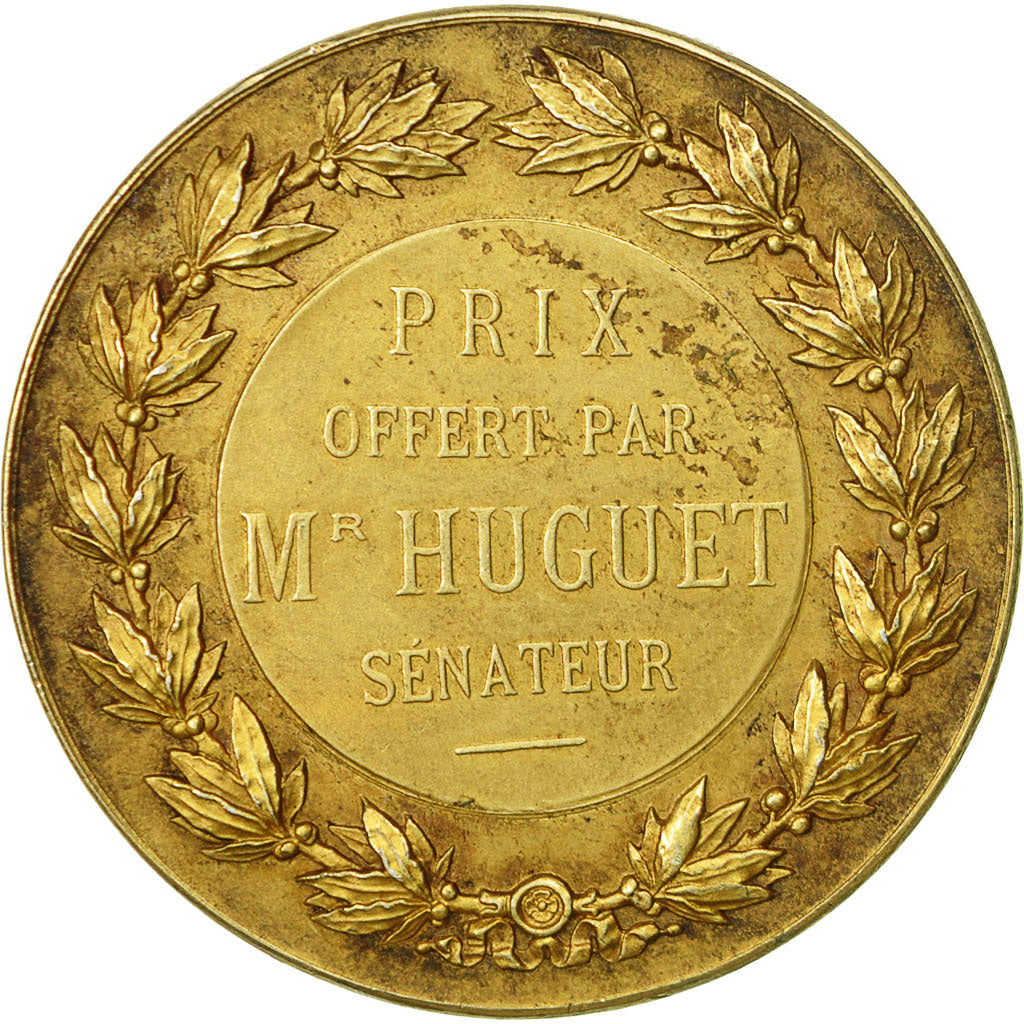 France, Medal, Marianne, République Française, Dupuis.D, SUP, Vermeil