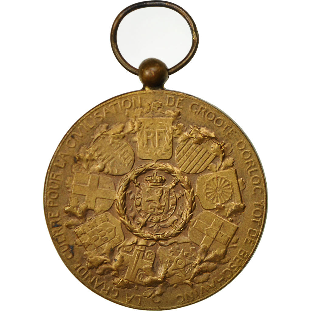 Francia, Medal, La Grande Guerre pour la Civilisation, Dubois Paul, SPL-, Bronzo