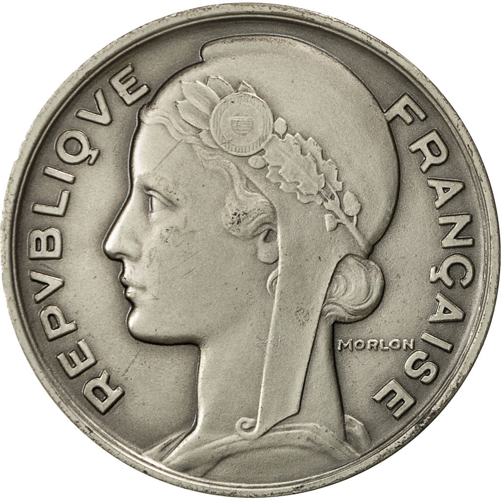 France, Medal, Marianne, République Française, 1977, Morlon, MS(60-62)