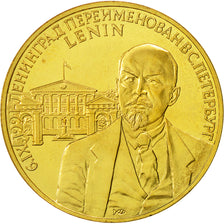 Russia, Medal, CCCP Russie, Lénine, 1991, MS(64), Nickel-brass