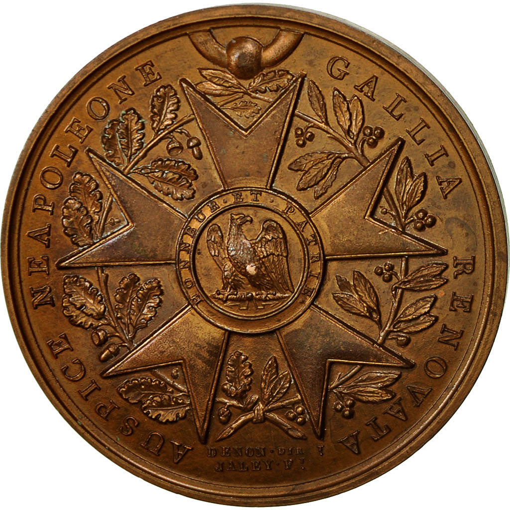 France, Medal, Napoléon Ier, Légion d'Honneur, AU(55-58), Bronze