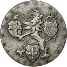 France, Medal, Chambre de Commerce, Lille.Roubaix.Tourcoing, 1972, Baron