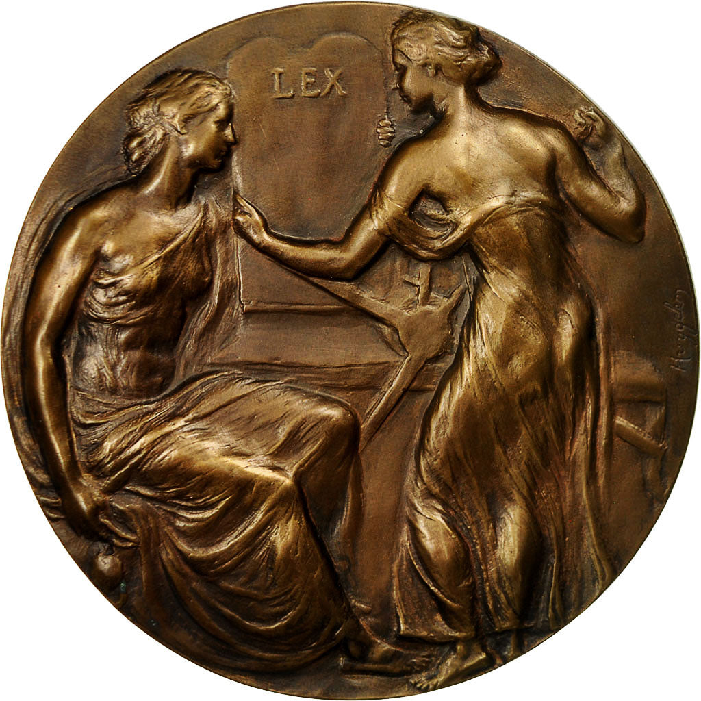 Belgium, Medal, Art Nouveau, Etablissements Emile Bruylant, 1938, Huygelen