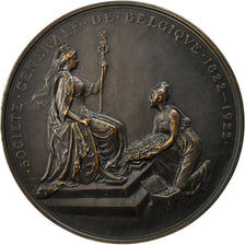 Belgium, Medal, Société Générale de Belgique, 1922, Devreese, AU(55-58)