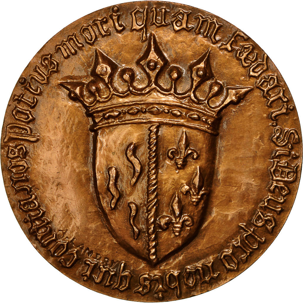 France, Medal, Langeais, Annette Landry, MS(60-62), Bronze