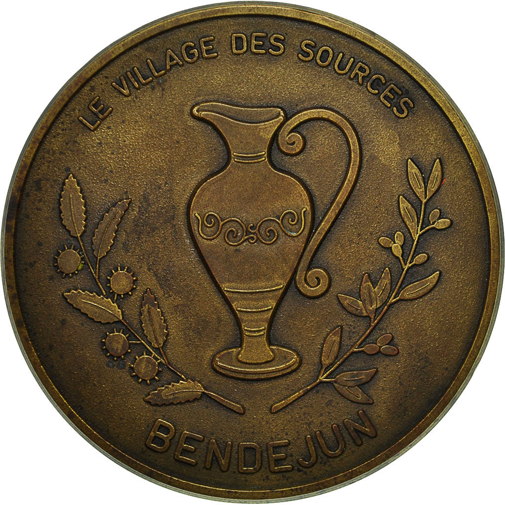 France, Medal, Bendejun, Village des Sources, AU(55-58), Bronze