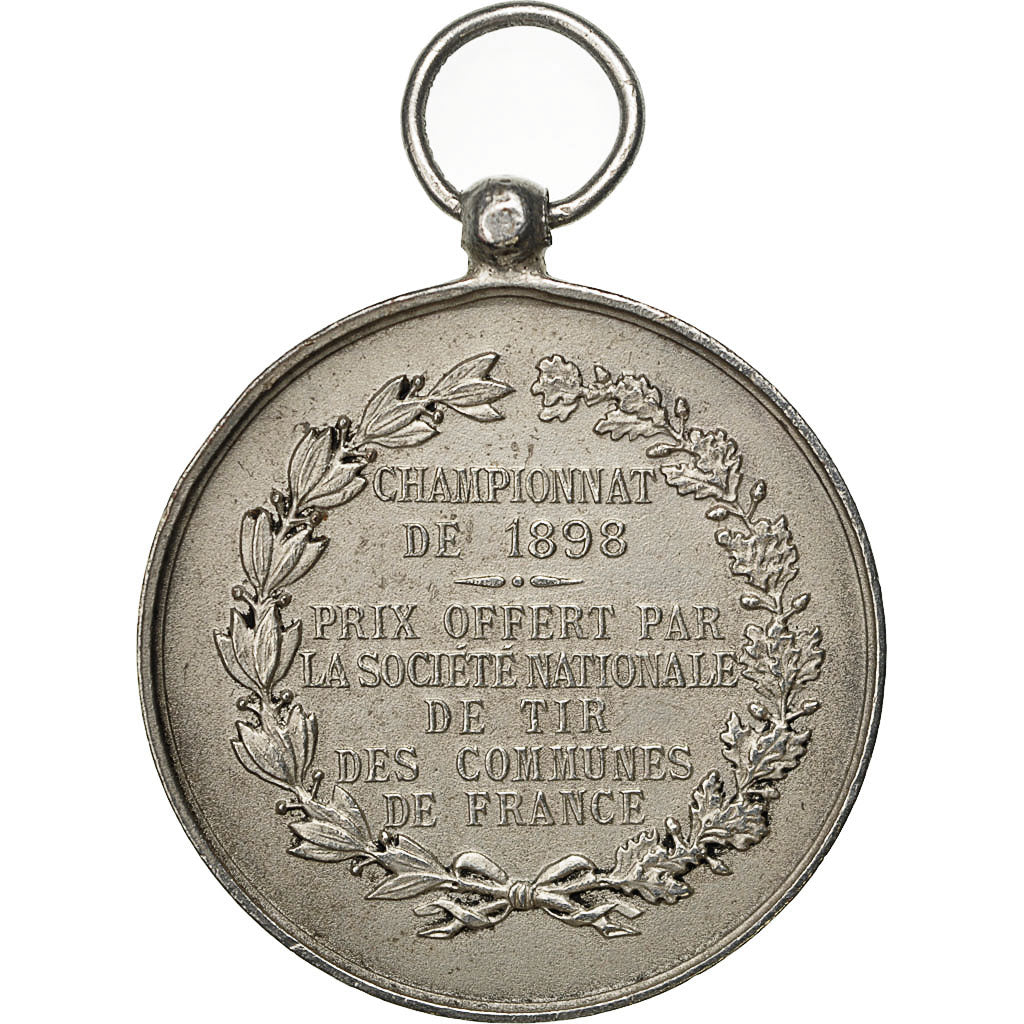Frankreich, Medal, Société Nationale de Tir des Communes de France, 1898, VZ