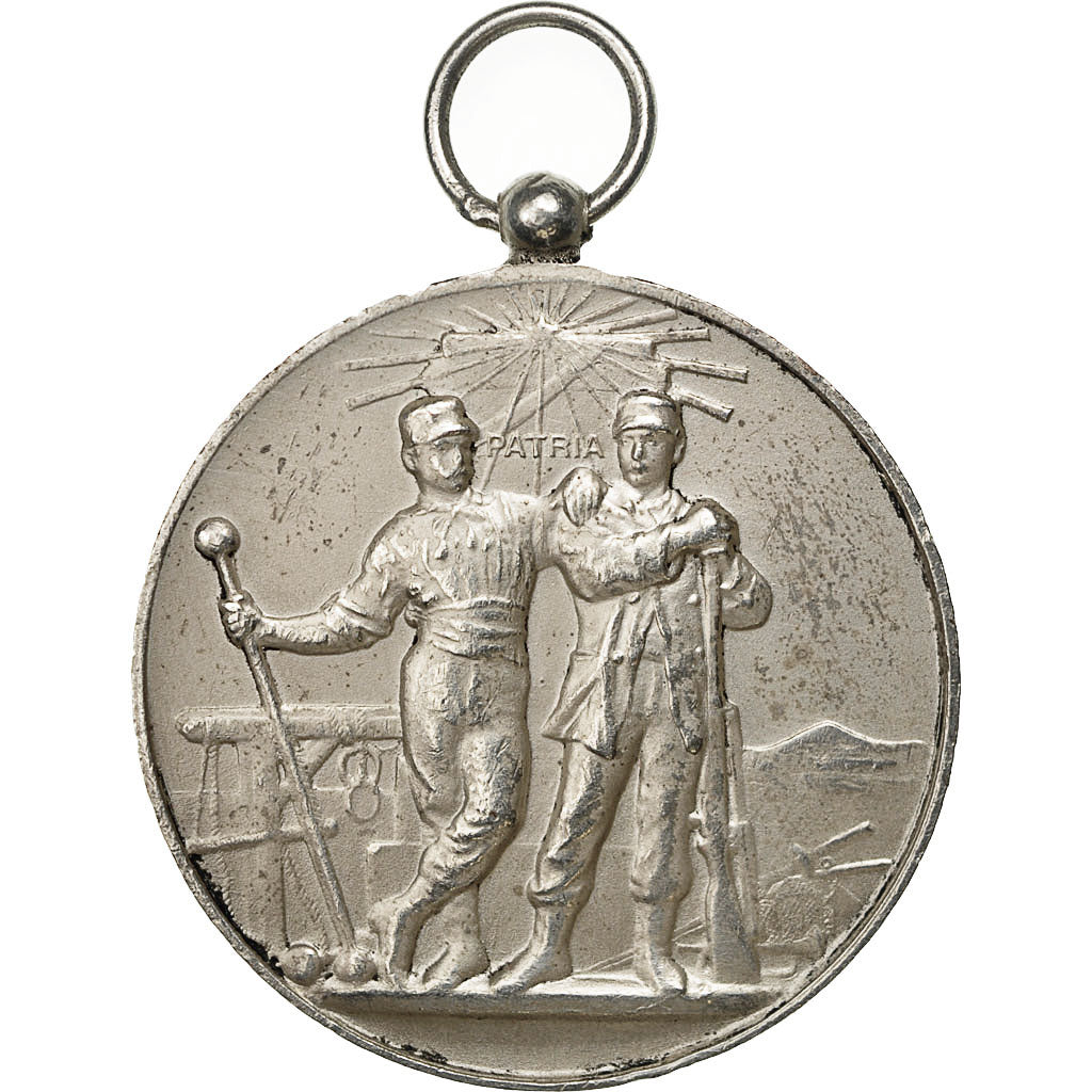 Frankreich, Medal, Concours de Tir, Pro Patria, SS+, Silvered bronze