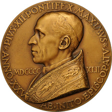 Vatican, Medal, Le Pape Pie XII, 1942, Mistruzzi, MS(63), Bronze