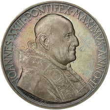 Vatican, Medal, Le Pape Jean XXIII, Chapelle Sixtine, Mistruzzi, SUP+, Argent