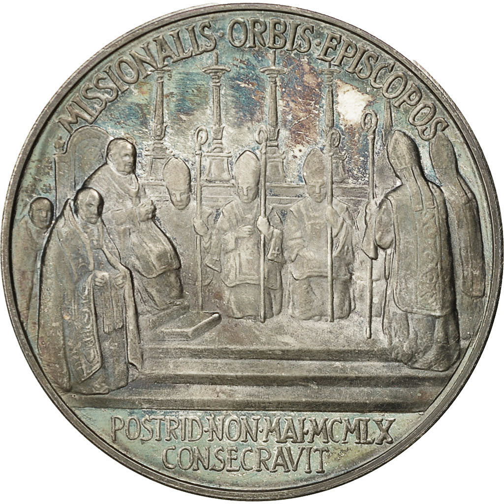 Vatican, Medal, Le Pape Jean XXIII, Chapelle Sixtine, Mistruzzi, MS(60-62)