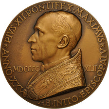 Vatican, Medal, Le Pape Pie XII, 1942, Mistruzzi, MS(63), Bronze