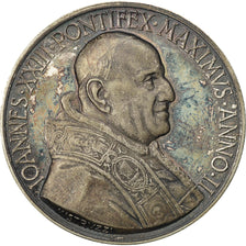 Vaticano, Medal, Le Pape Jean XXIII, Chapelle Sixtine, Mistruzzi, SPL, Argento