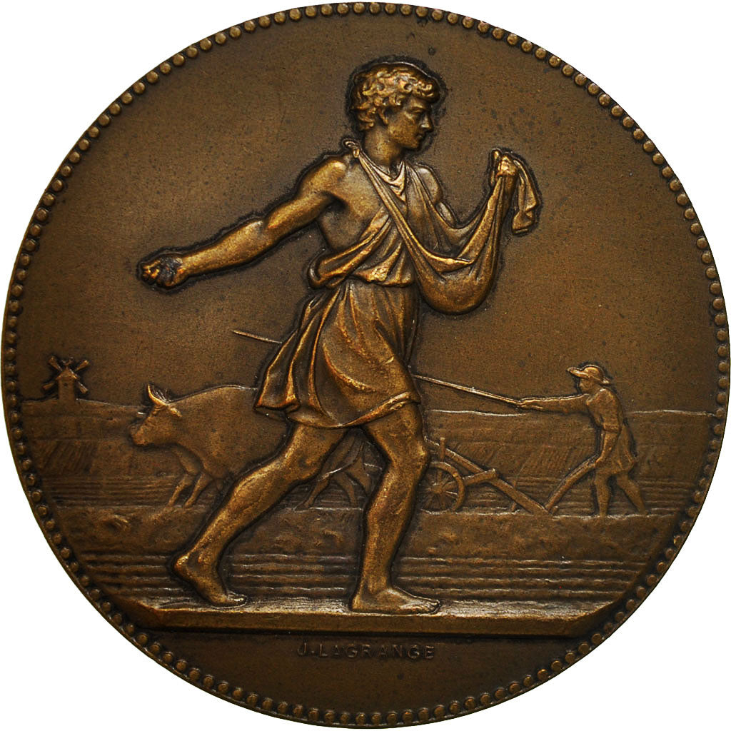 Francia, Medal, Ministère de l'Agriculture, Associations Agricoles, Lagrange