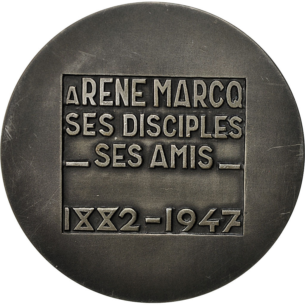Belgium, Medal, Droit, René Marcq, Avocat, 1949, Courtène, MS(60-62), Silvered