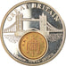 Great Britain, Medal, European Currencies, London Tower-Bridge, AU(55-58)