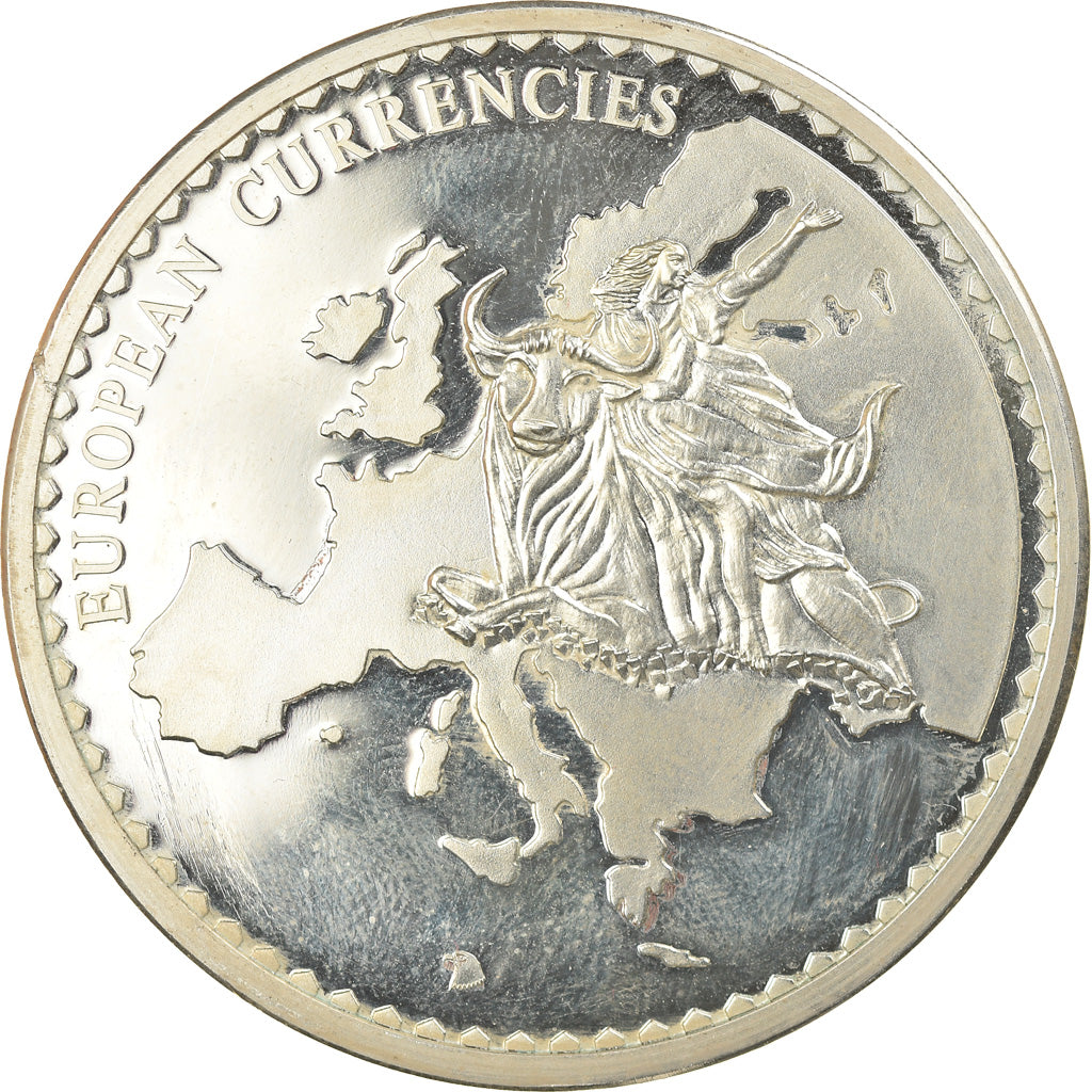 Great Britain, Medal, European Currencies, London Tower-Bridge, AU(55-58)