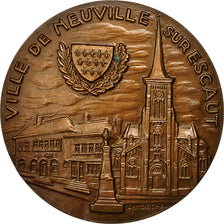 Francia, Medal, Ville de Neuville sur Escaut, 1991, Torcheux, SPL, Bronzo