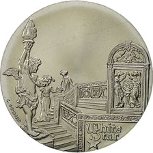 Francia, Medal, Compagnie Générale Transatlantique, Titanic, C. Gondard, SPL