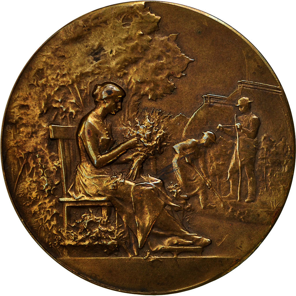 France, Medal, Société d'Horticulture et des Jardins Ouvriers du Nord