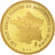 Frankreich, Medal, Paris - La Tour Eiffel, UNZ+, Copper Gilt