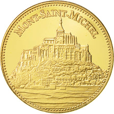 France, Medal, Mont Saint-Michel, MS(64), Copper Gilt