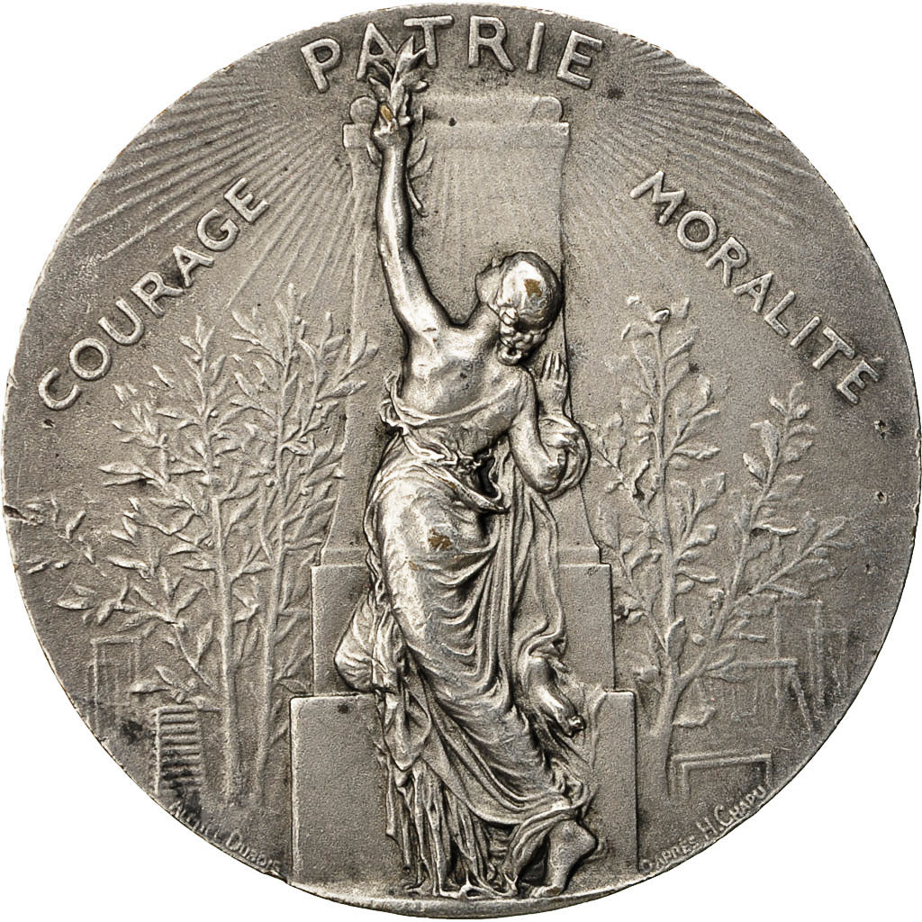 Francja, Medal, Union des sociétés de gymnastique de France, Chapu, AU(55-58)