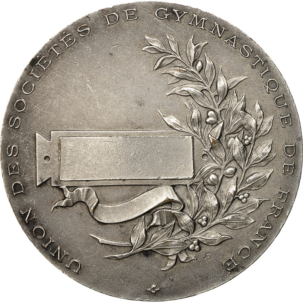Francja, Medal, Union des sociétés de gymnastique de France, Chapu, AU(55-58)