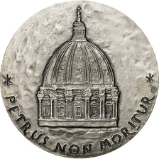 France, Medal, Basilique Saint Pierre de Rome, Lorioli, MS(60-62), Silver