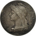 France, Medal, Marianne, République Française, Roty, TB+, Argent