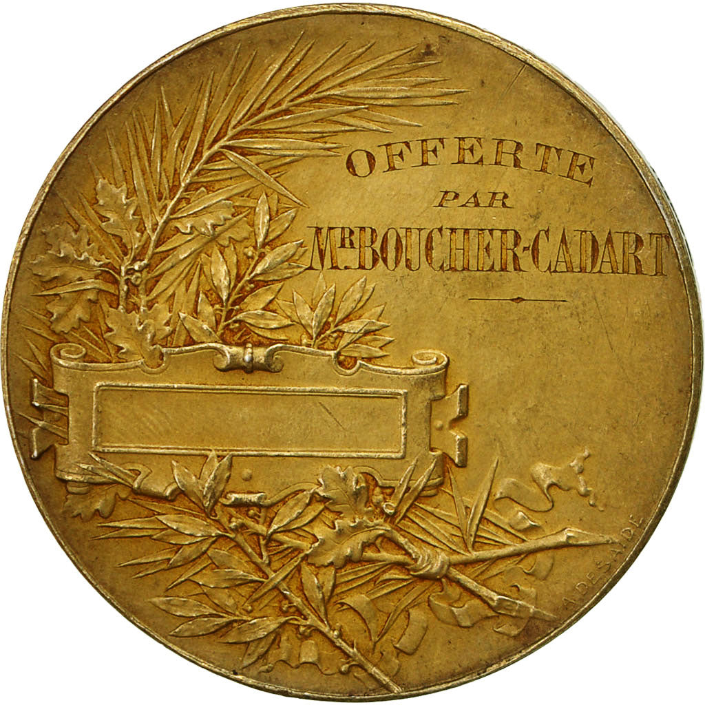 France, Medal, Concours de Tir, Desaide, AU(50-53), Vermeil